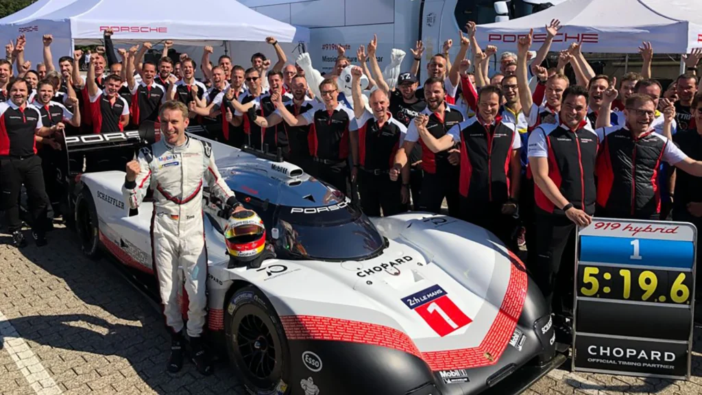 Porsche 919 Hybrid evo Nurburgring Lap Record 3